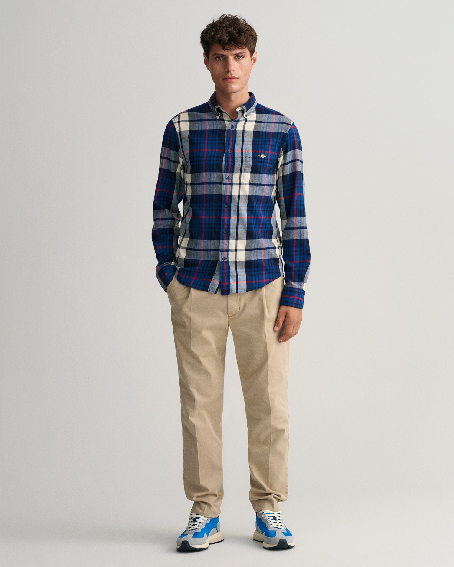 Gant Multi Checked Regular Fit Shirt