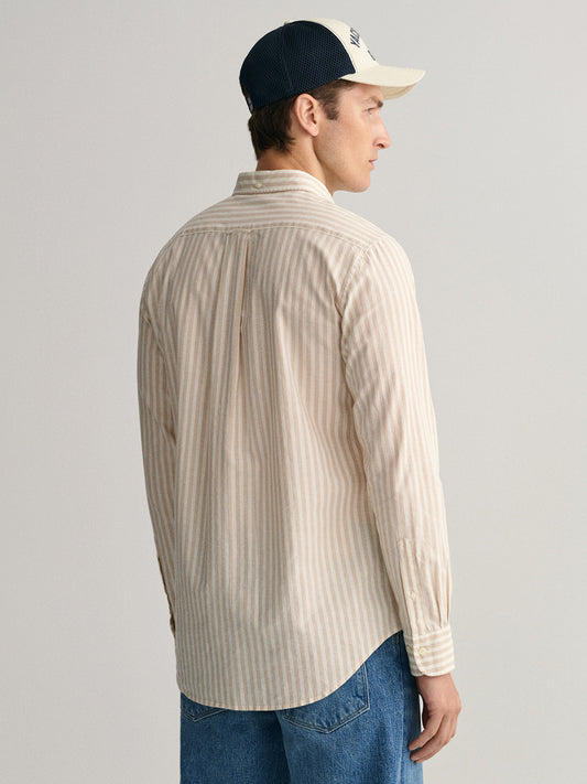 Gant Sand Striped Regular Fit Shirt