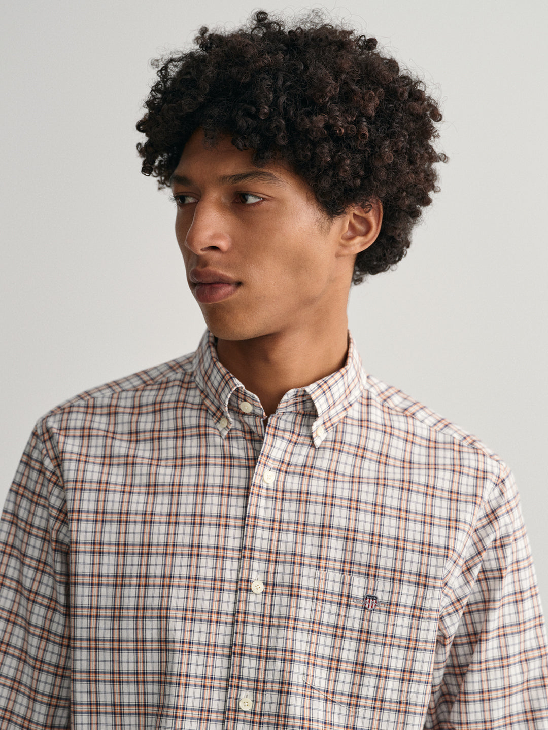 Gant Hombre Camisa GANT Para Hombre Estilo Poplin Micro Gingham