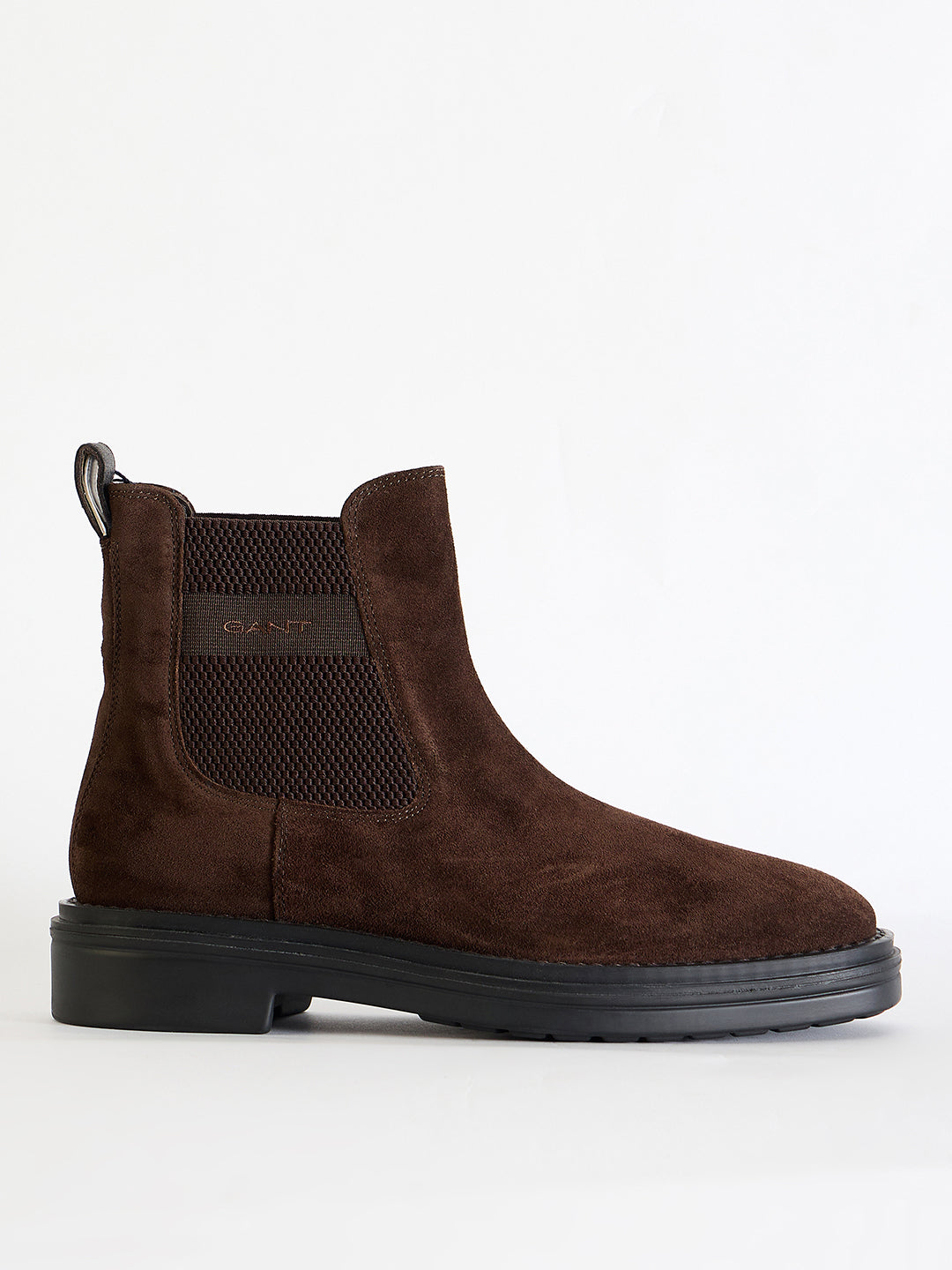 Gant Men Brown Solid Slip-On Round Toe Boots
