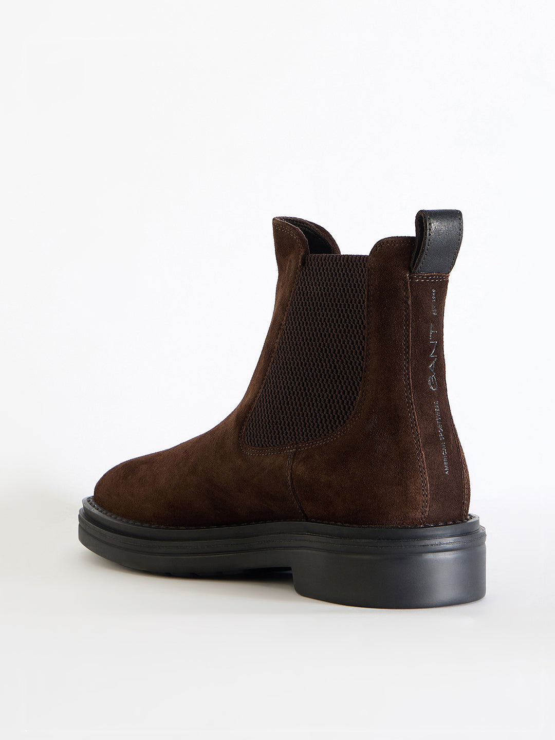 Gant Men Brown Solid Slip-On Round Toe Boots
