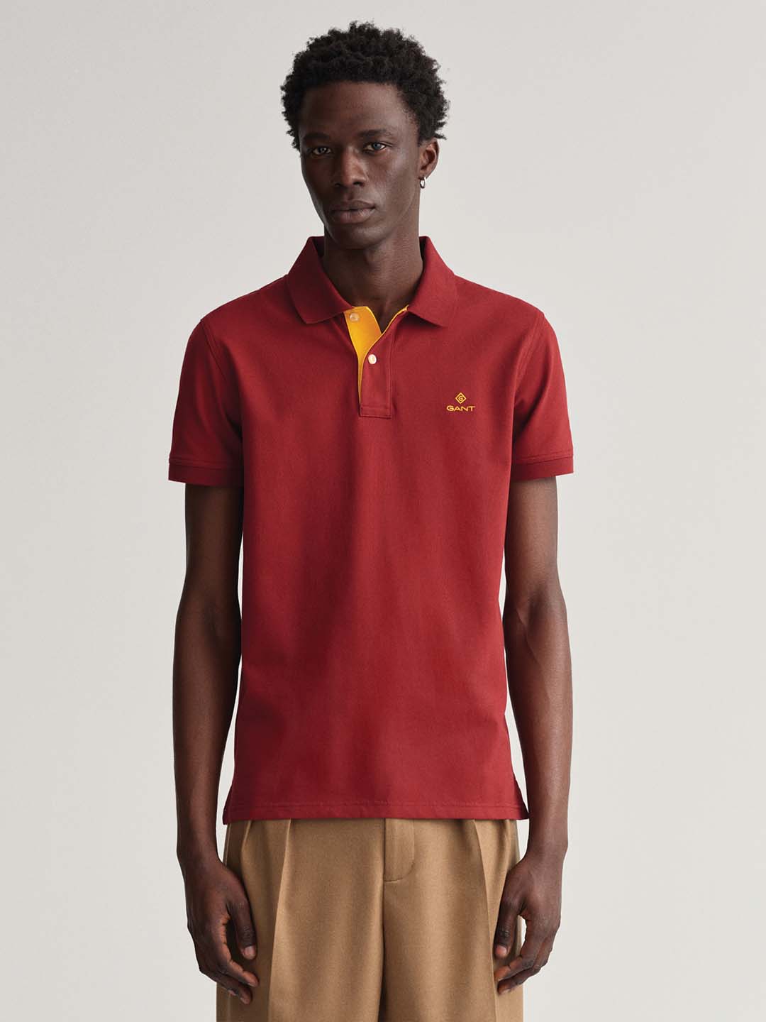 Gant Navy Blue Regular Fit Polo T-Shirt