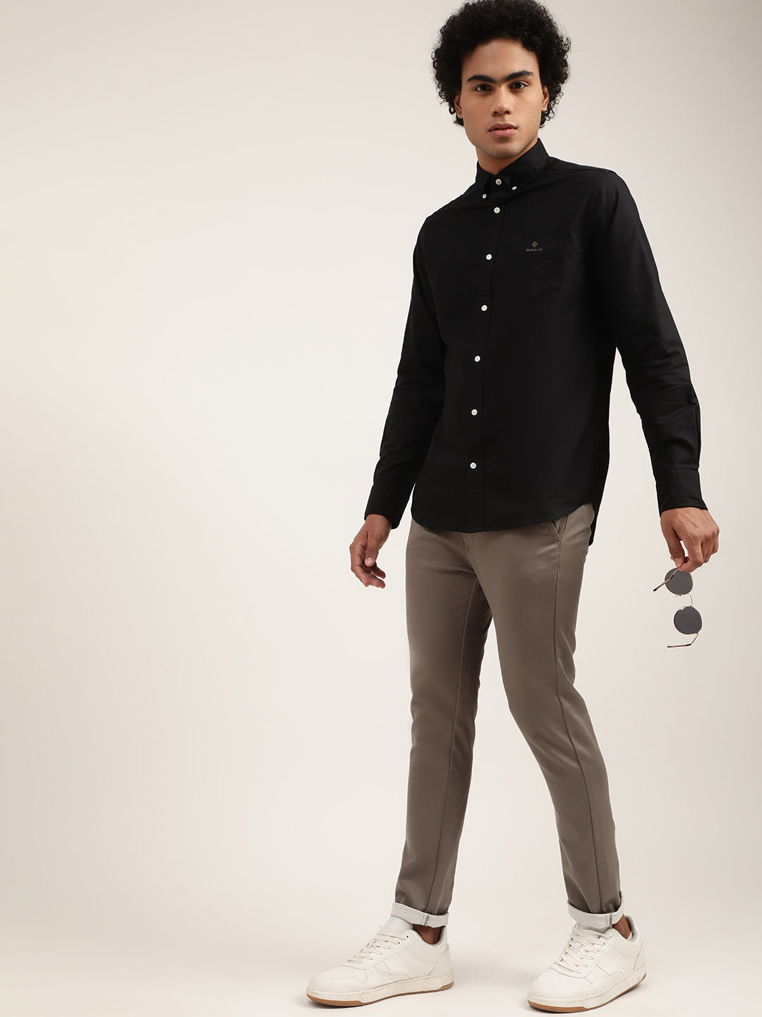 Gant Black Regular Fit Shirt