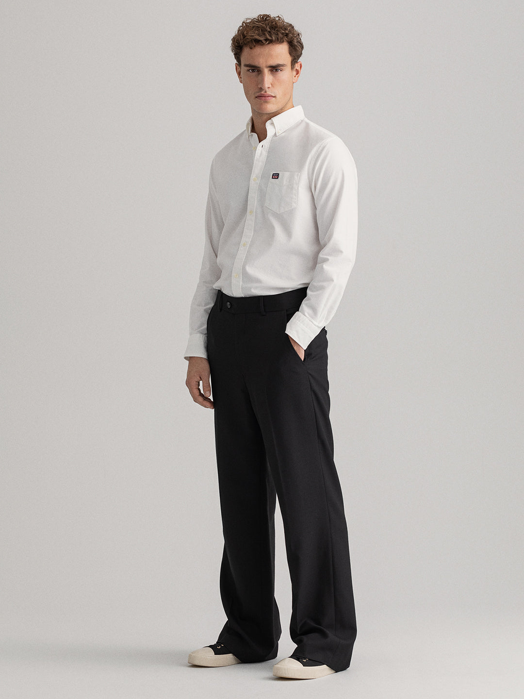 Gant White Regular Fit Shirt