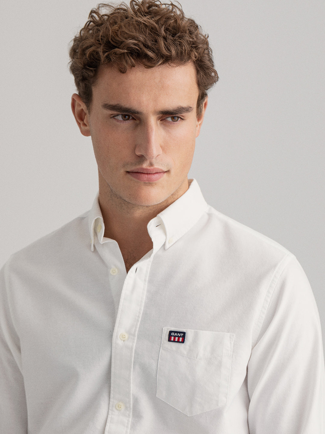 Gant White Regular Fit Shirt