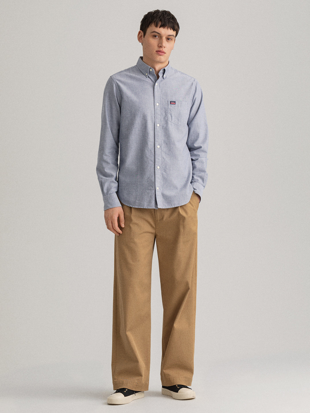 Gant Grey Regular Fit Shirt