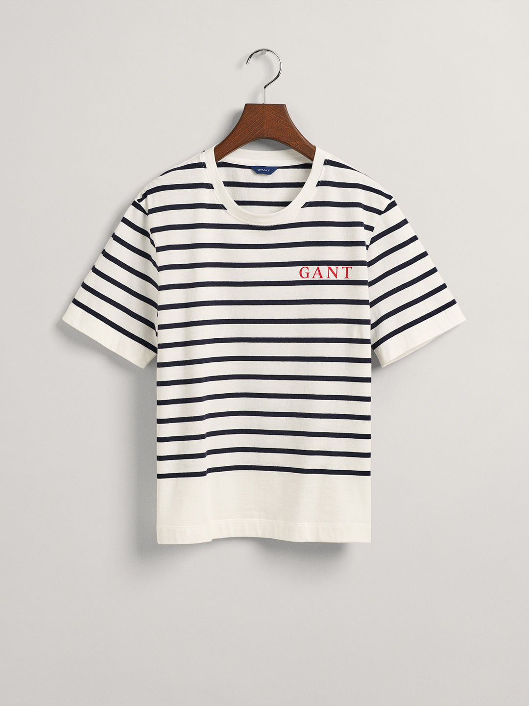 Gant Multi Preppy Striped Relaxed Fit T-Shirt