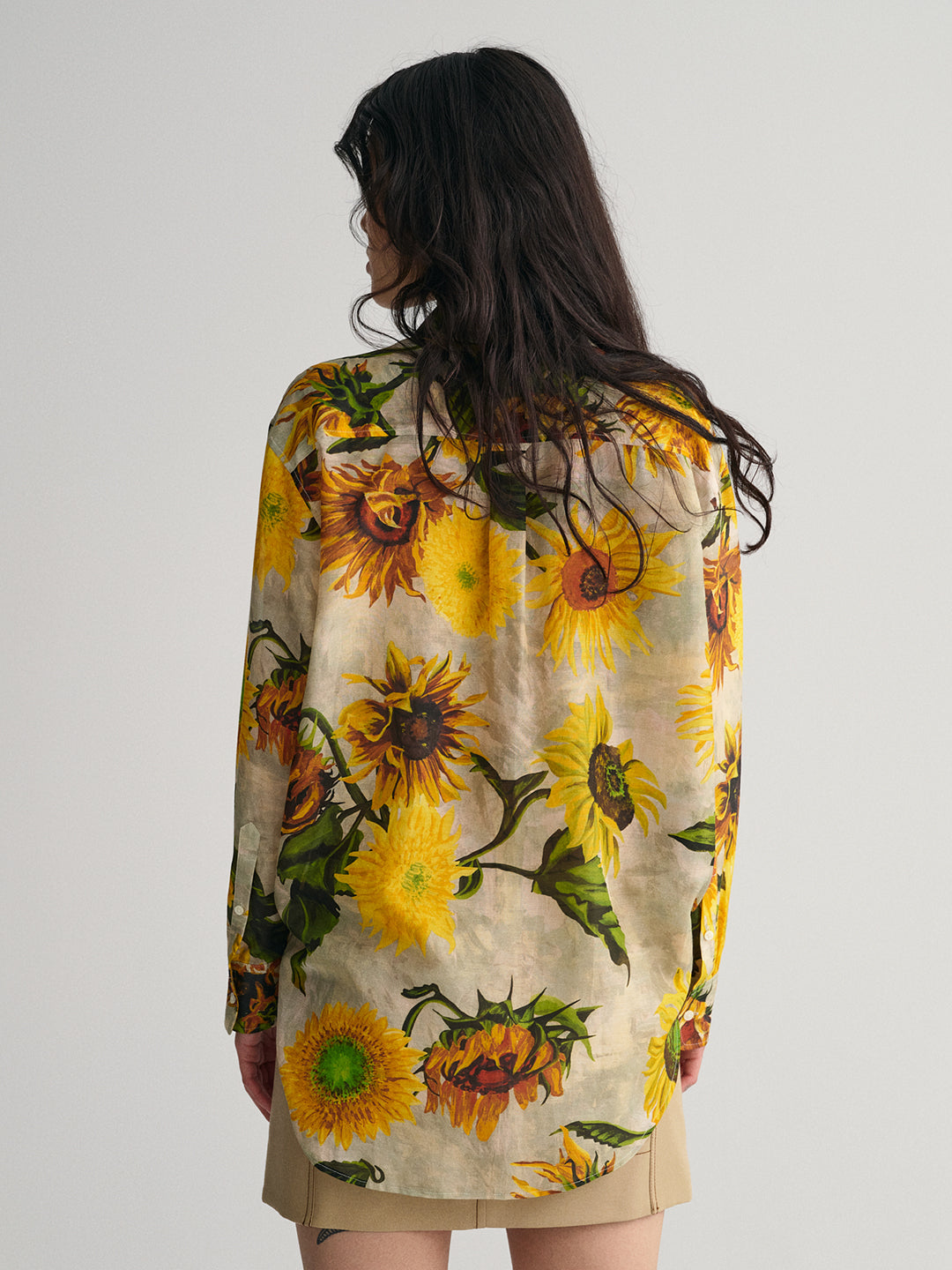 Gant Multi Preppy Floral Print Relaxed Fit Shirt