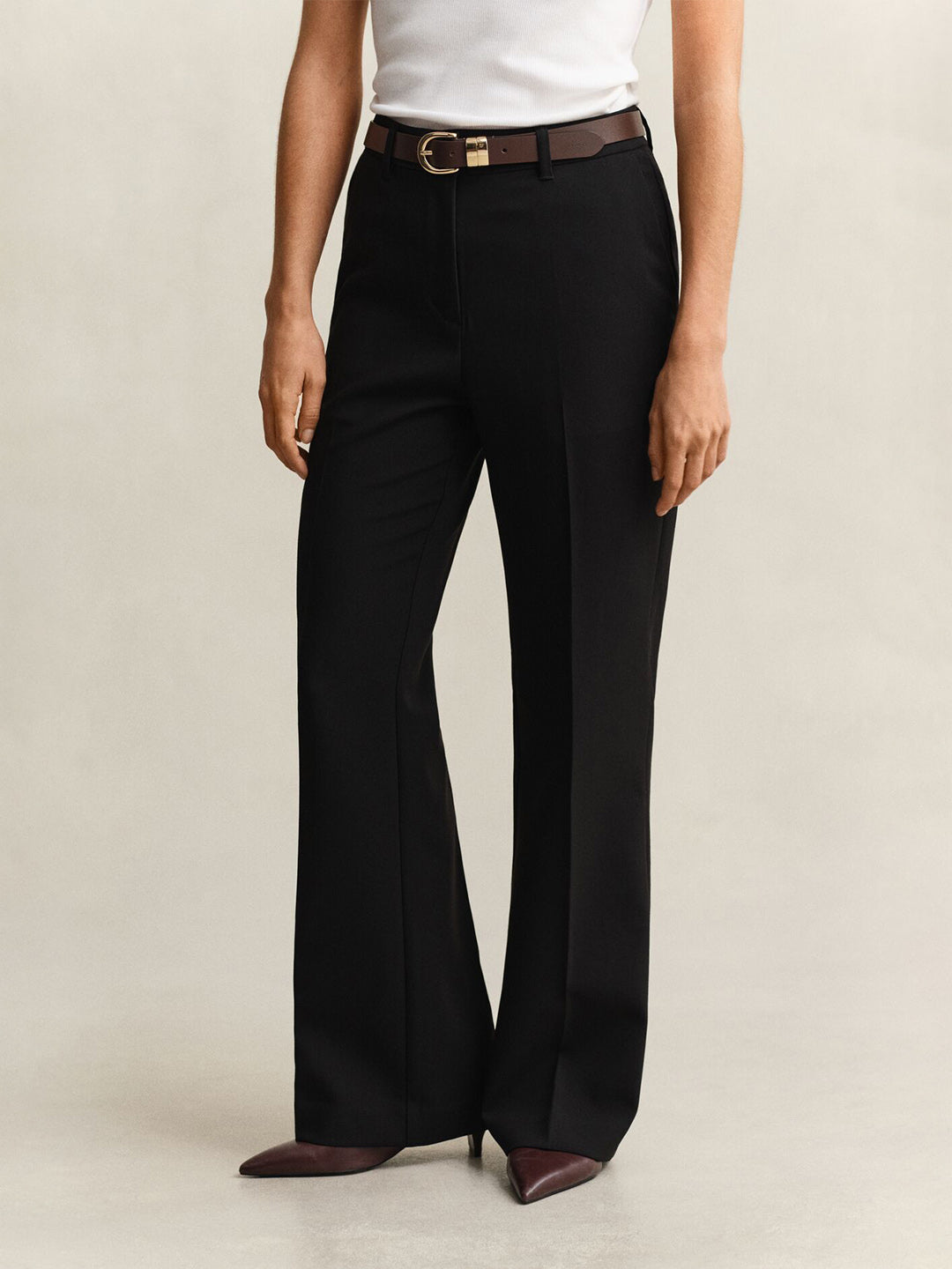 Gant Women Black Solid Slim Fit Trouser