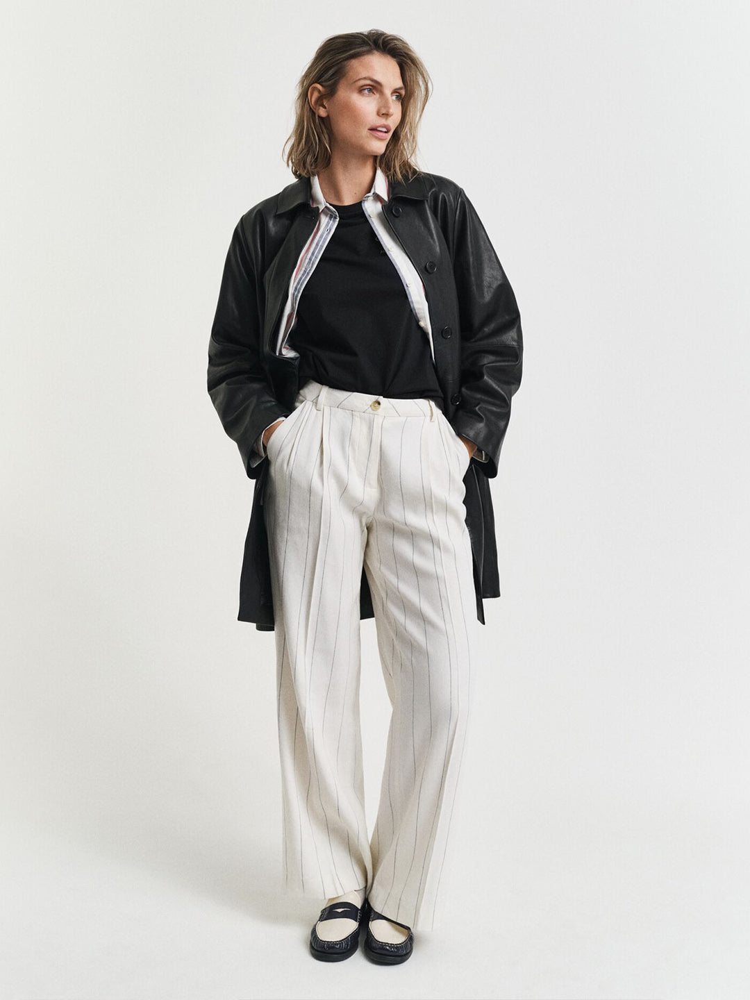 GANT Women Black Archive Shield T-Shirt