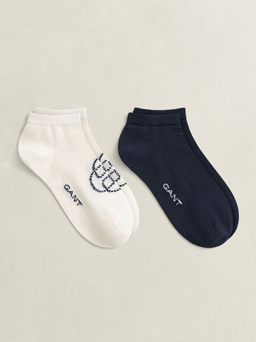 Gant Women Multicolour Printed Monogram Ankle Socks Pack of 3