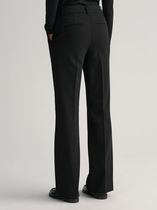 Gant Women Solid Mid-Rise Slim Fit Trouser