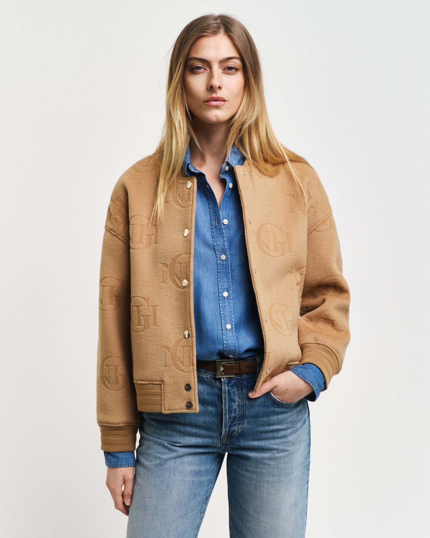 Gajess woman style jacket ブラウン36 Gajess woman style jacket 36