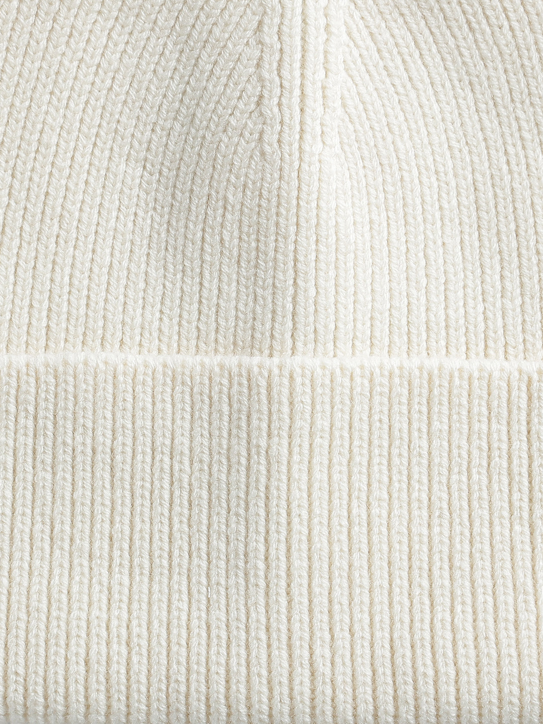 Gant Women Cream Solid Beanie Caps