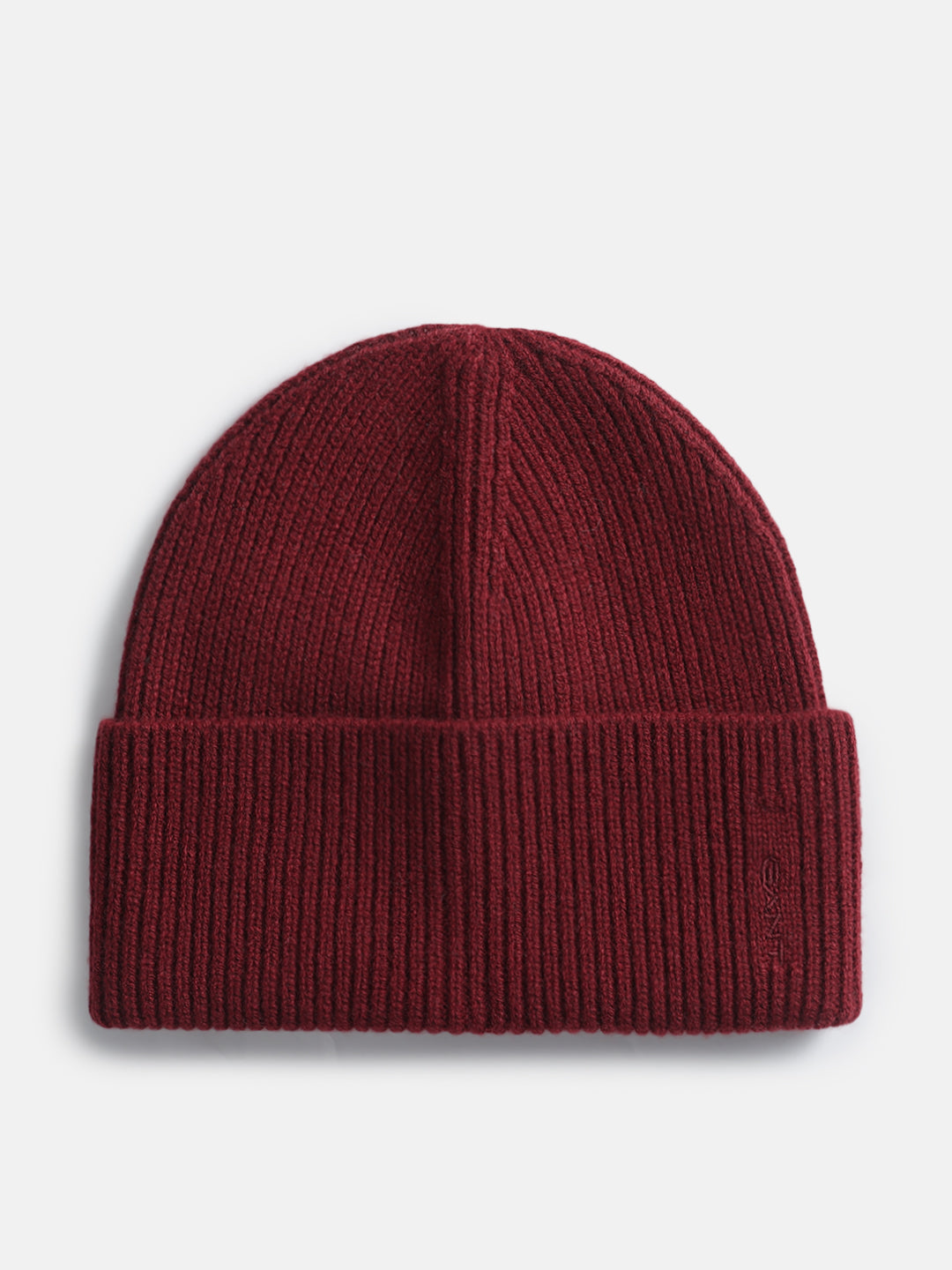 Gant Women Red Solid Beanie Caps
