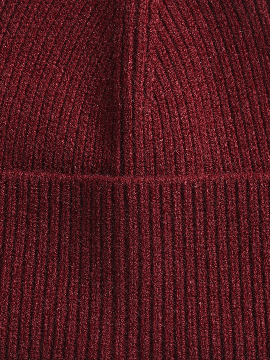 Gant Women Red Solid Beanie Caps
