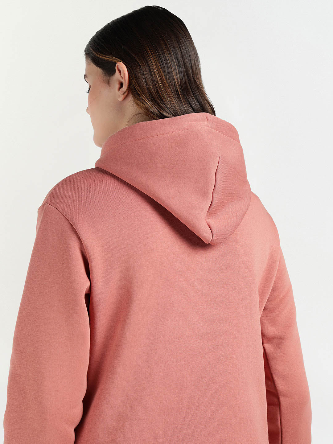 Gant Women Red Graphic Hooded Sweatshirt