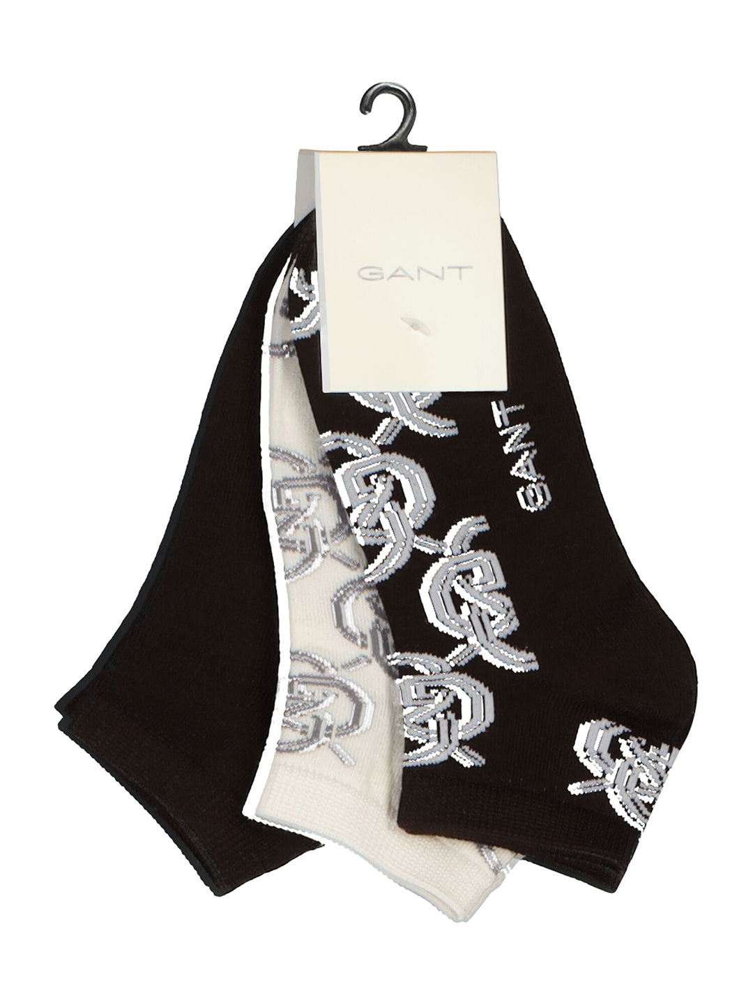 Gant Brown Printed Women Ankle Socks Pack of 3