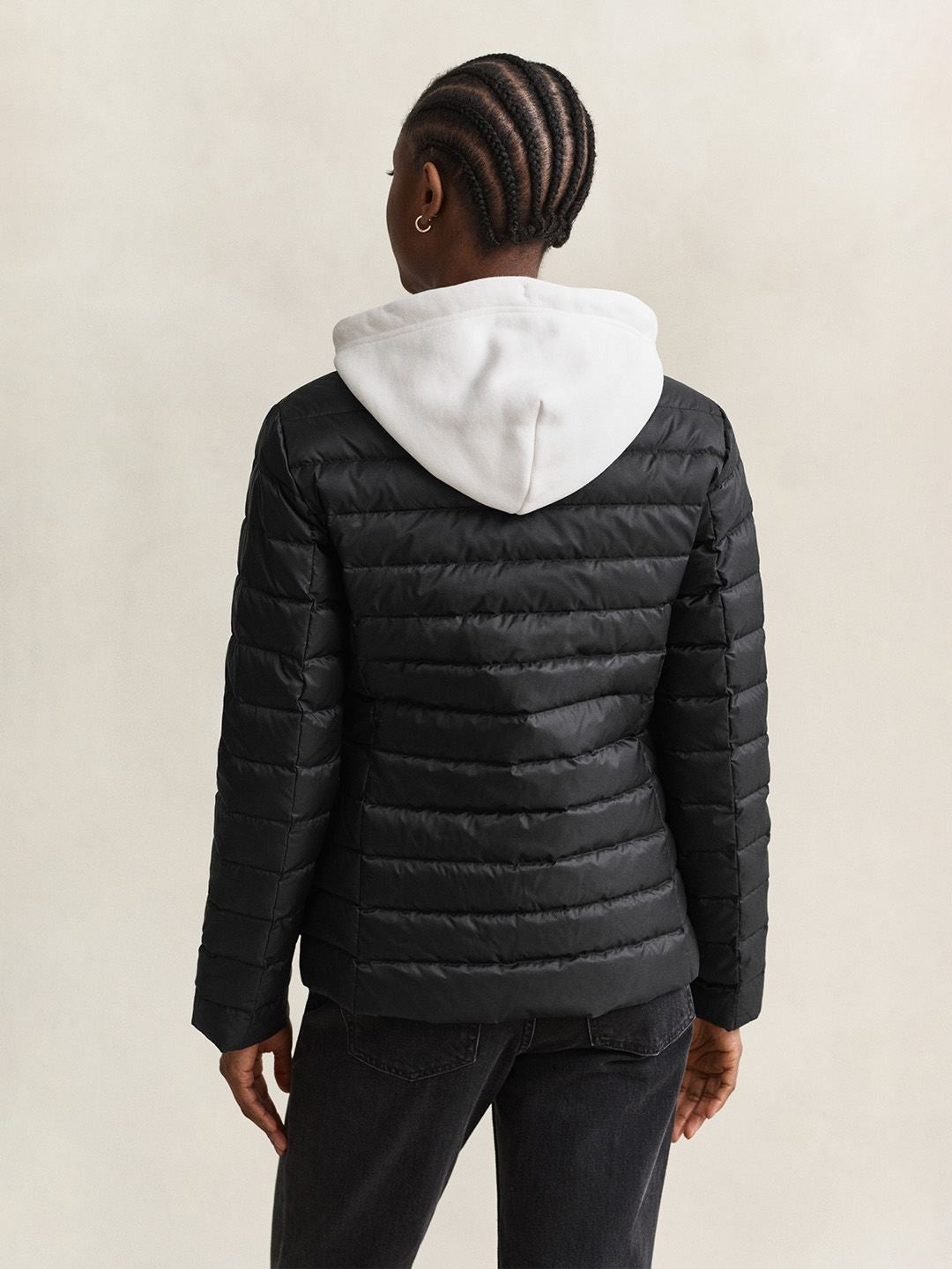 Gant Women Black Quilted Regular Fit Puffer Jacket