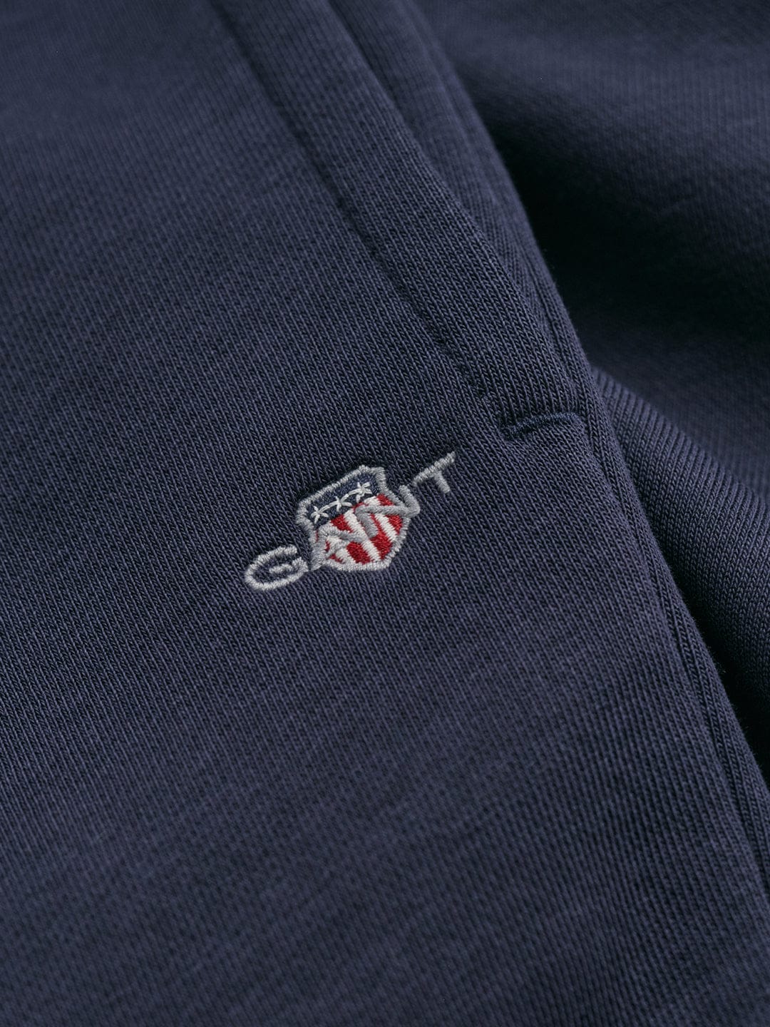 Gant Boys Blue Regular Fit Solid Sweatpant