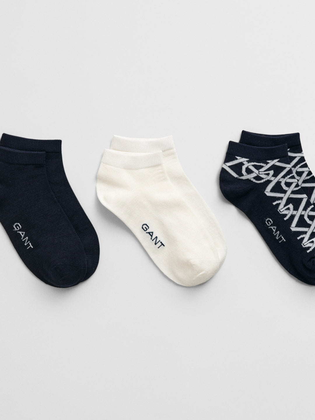 Gant Women Blue Jacquard Socks