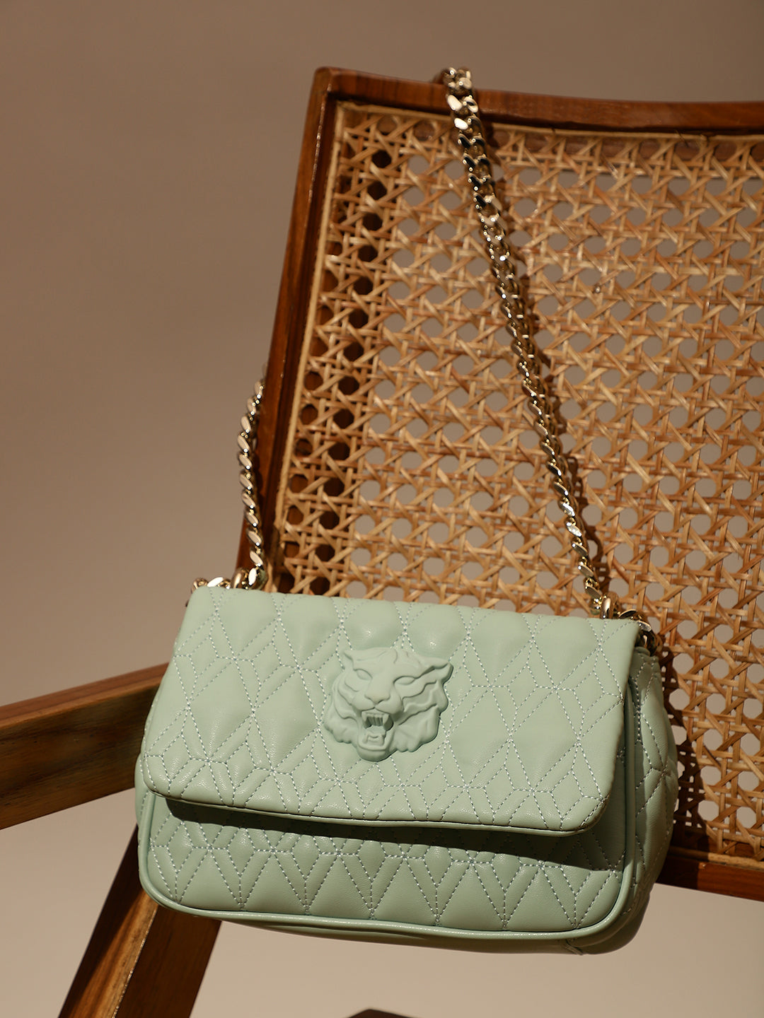 Just Cavalli Women Blue Bag