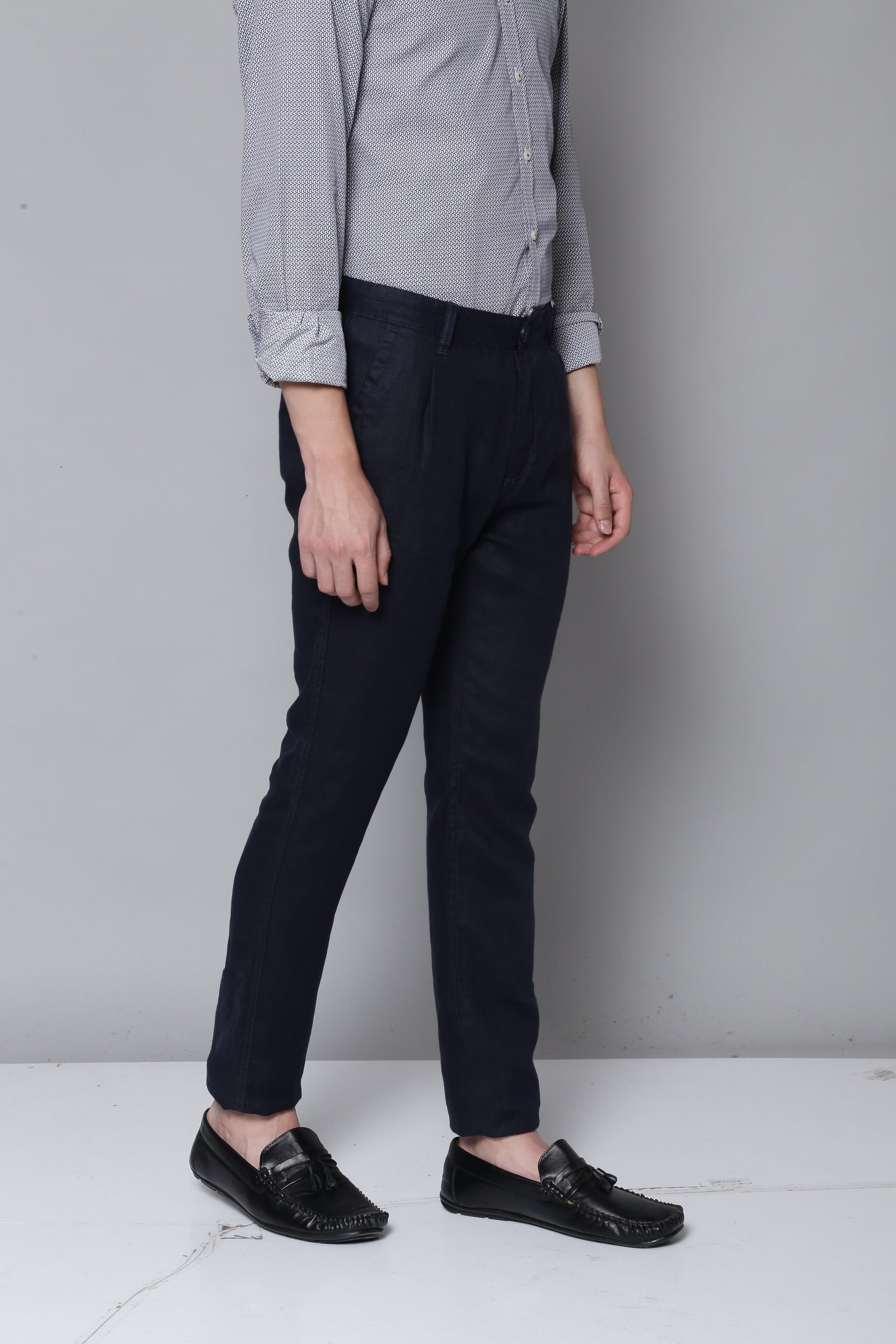 Bruun & Stengade Men Slim Fit Trouser