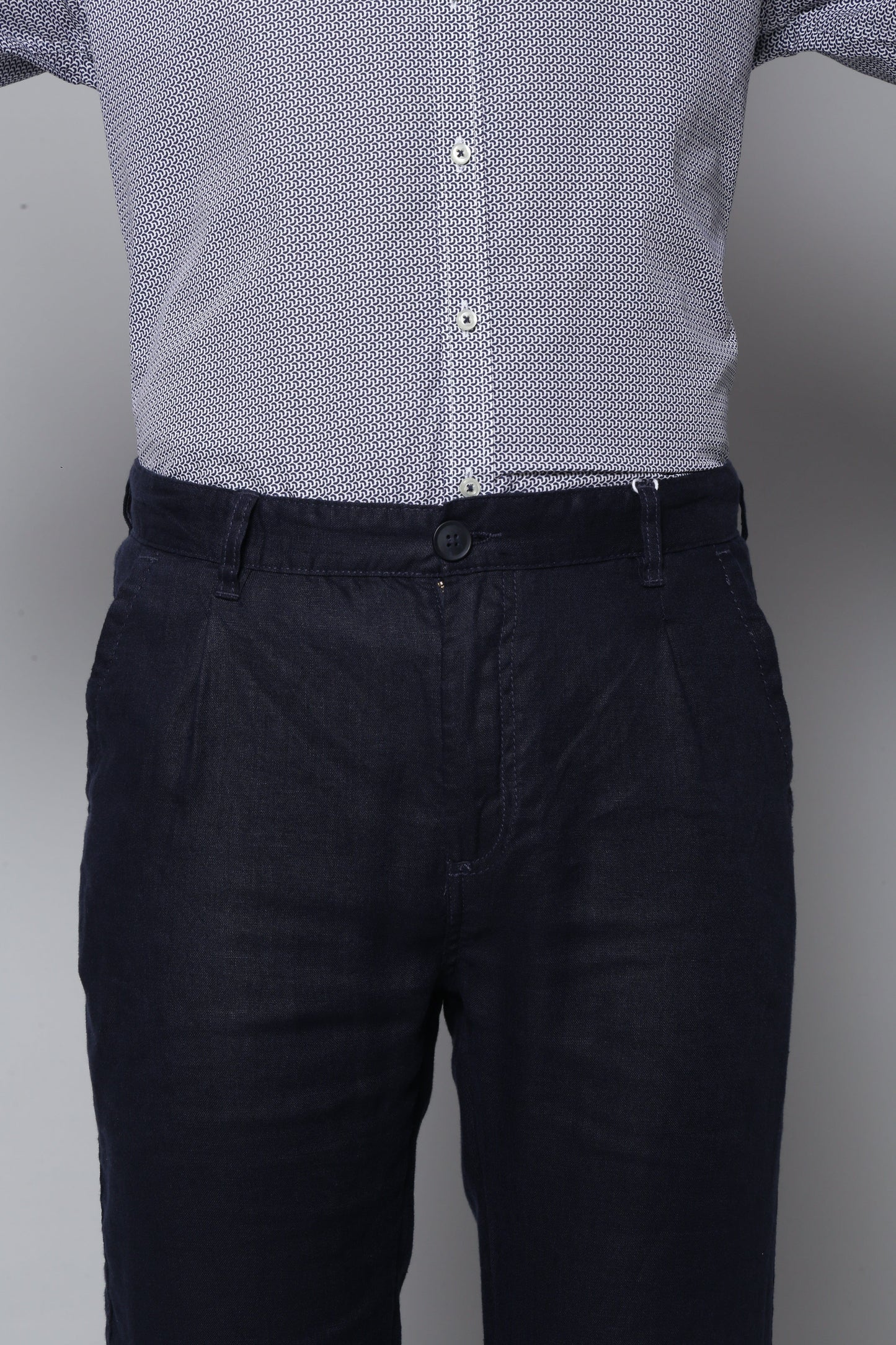 Bruun & Stengade Men Slim Fit Trouser