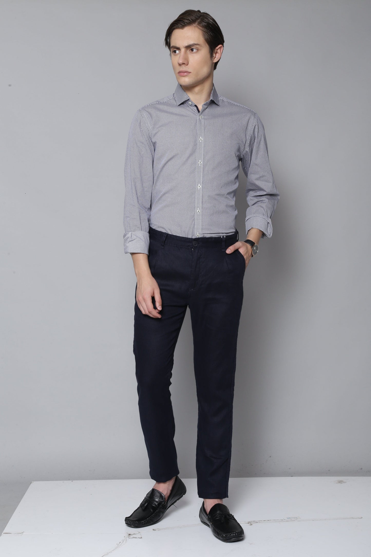 Bruun & Stengade Men Slim Fit Trouser