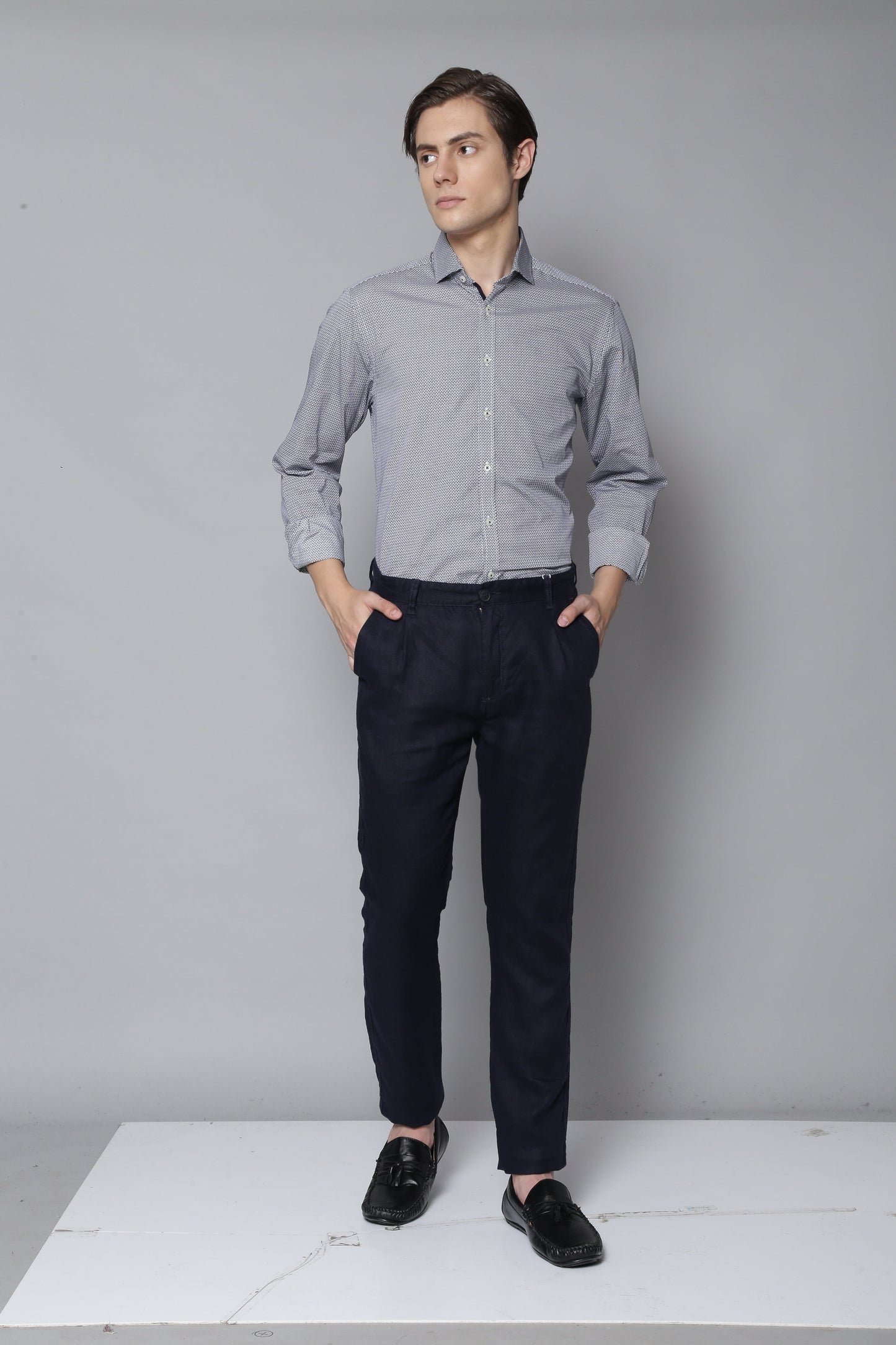 Bruun & Stengade Men Slim Fit Trouser