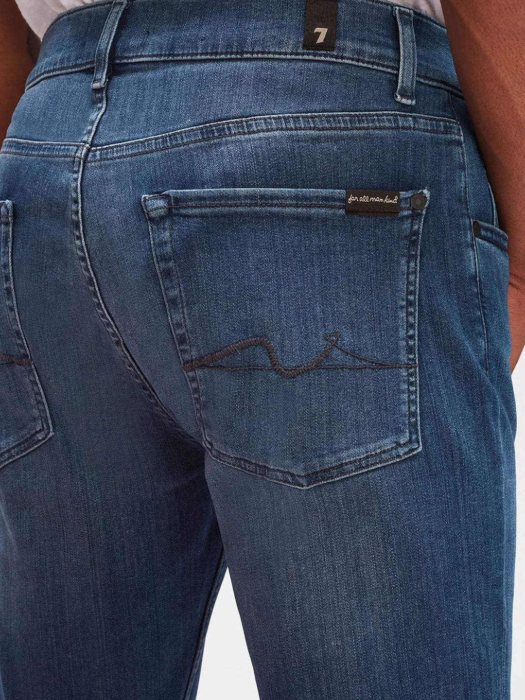 Buy Men Blue Light Smart Fit Jeans Online - 741391 | Louis Philippe