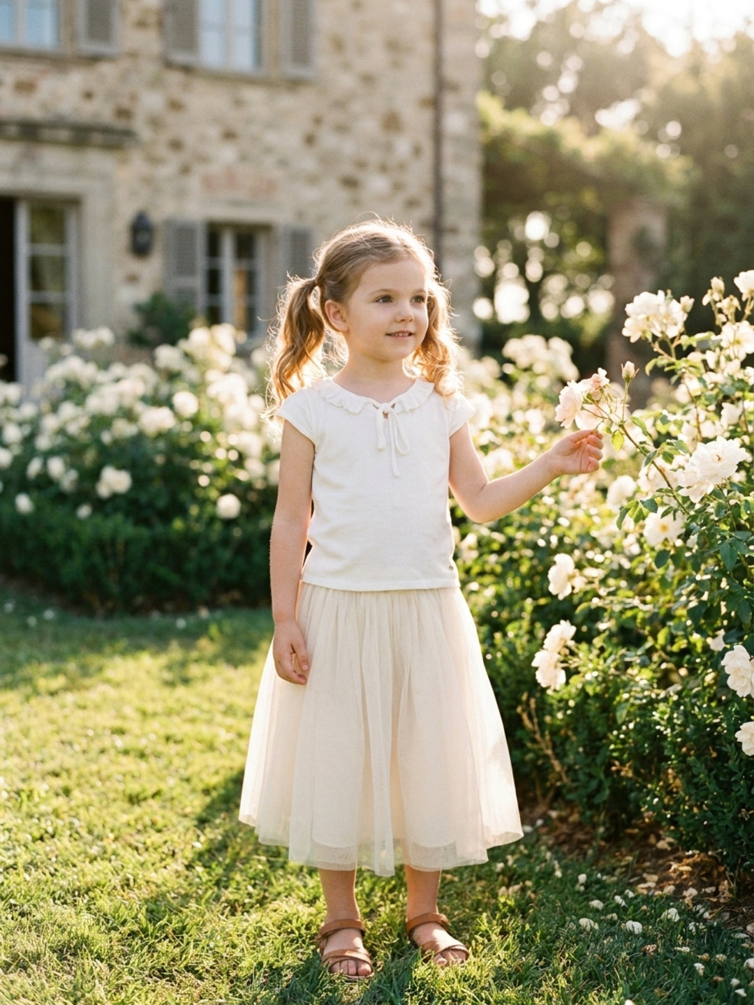 Elle Kids Round Neck Top