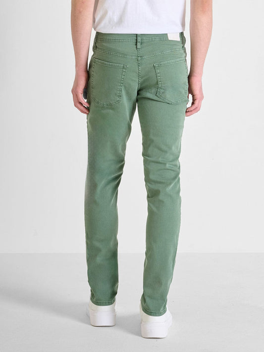 Antony Morato Men Green Tapered Fit Solid Jeans