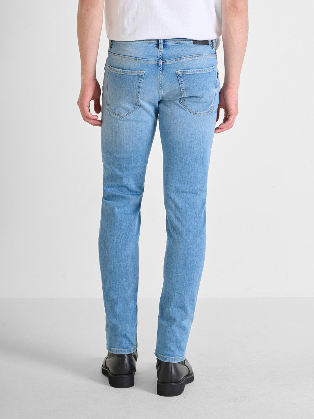 Antony Morato Men Blue Super Skinny Fit Washed Jeans