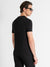 Antony Morato Men Black Solid Round Neck Short Sleeves T-Shirt