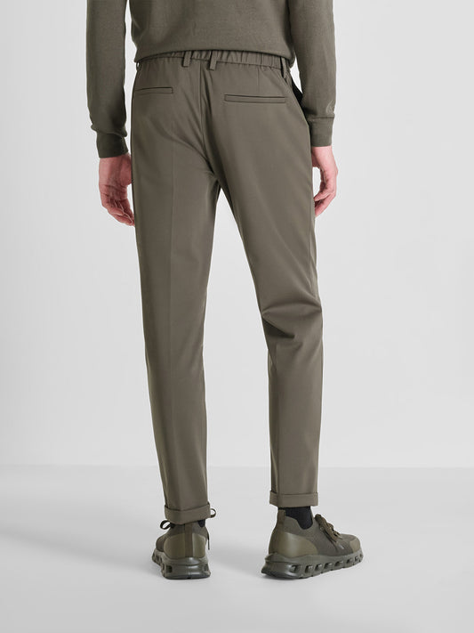 Antony Morato Men Slim Fit Green Solid Trouser