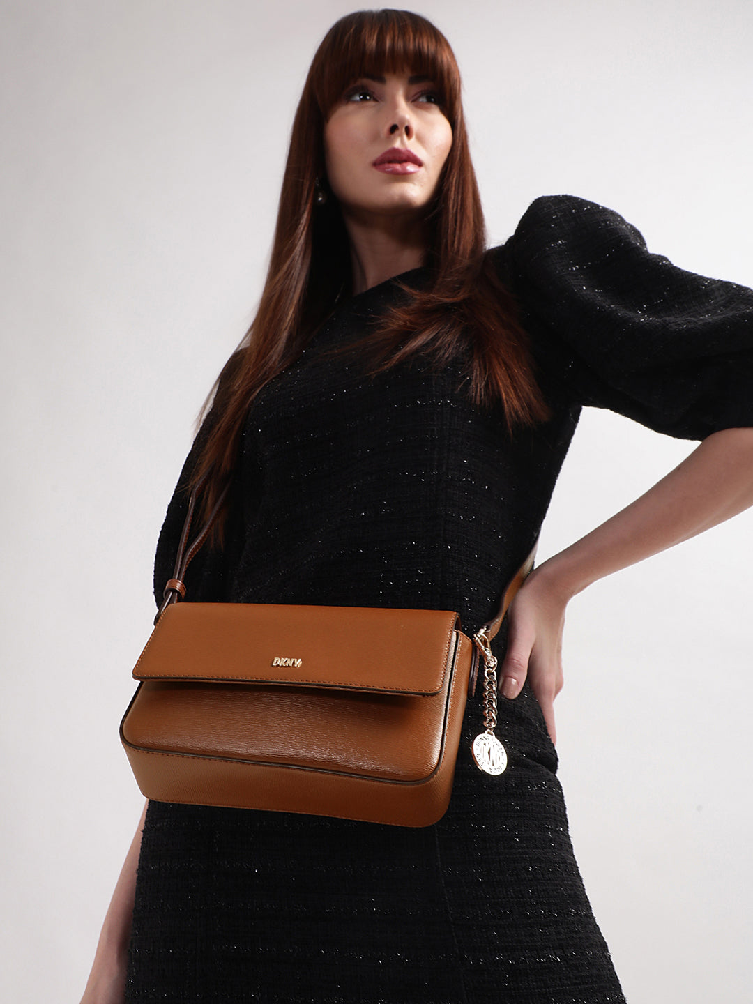 DKNY Women Brown Crossbody