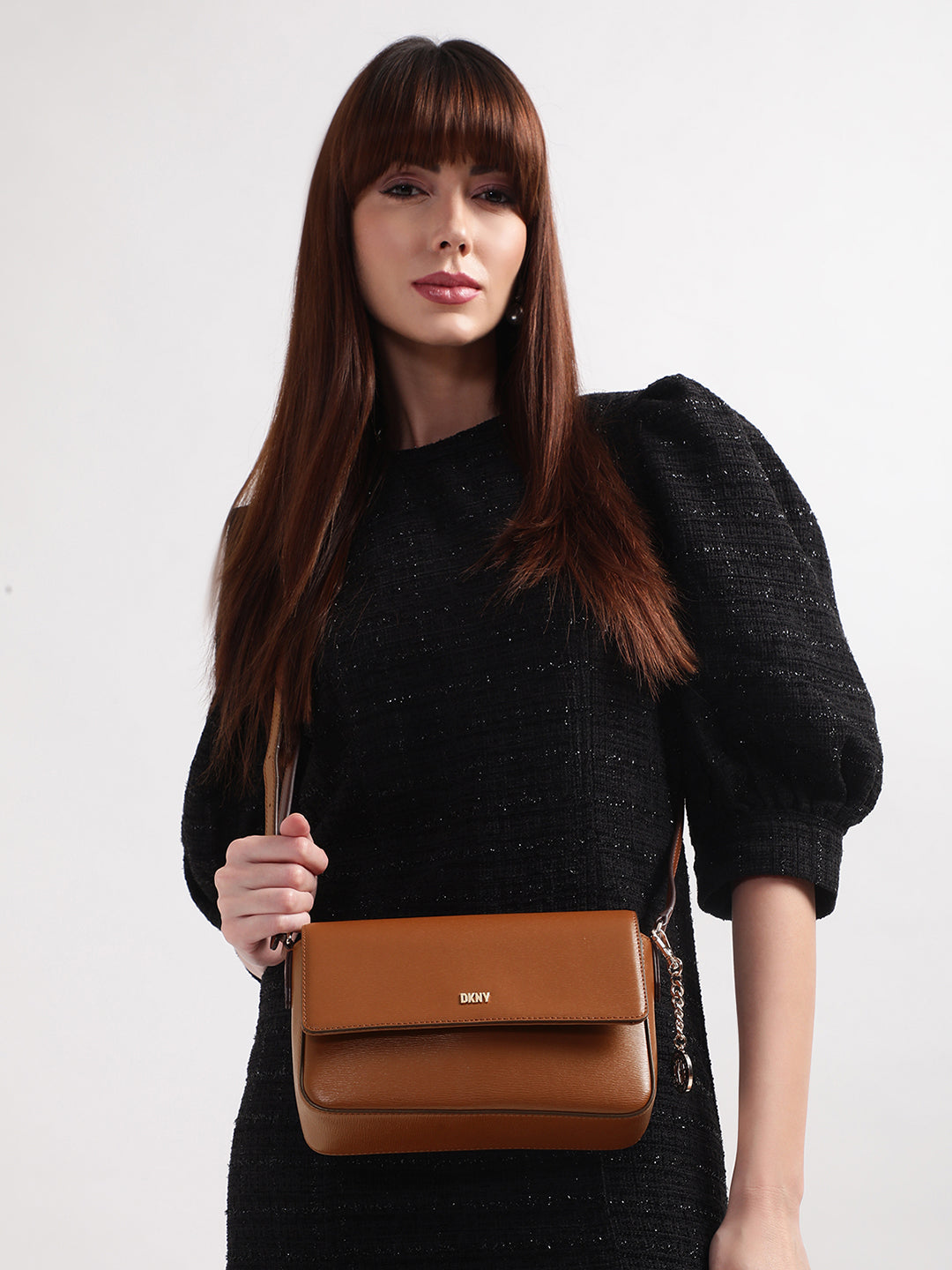 DKNY Women Brown Crossbody