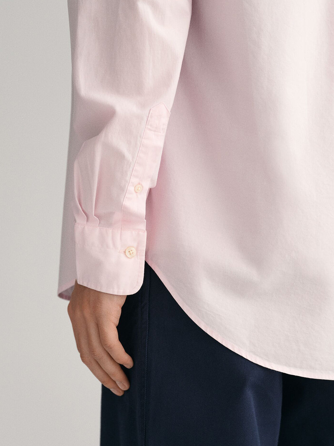 Gant Men Pink Solid Collar Shirt