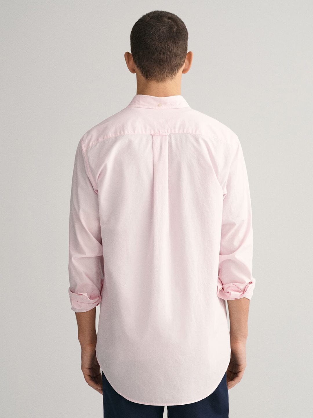 Gant Men Pink Solid Collar Shirt