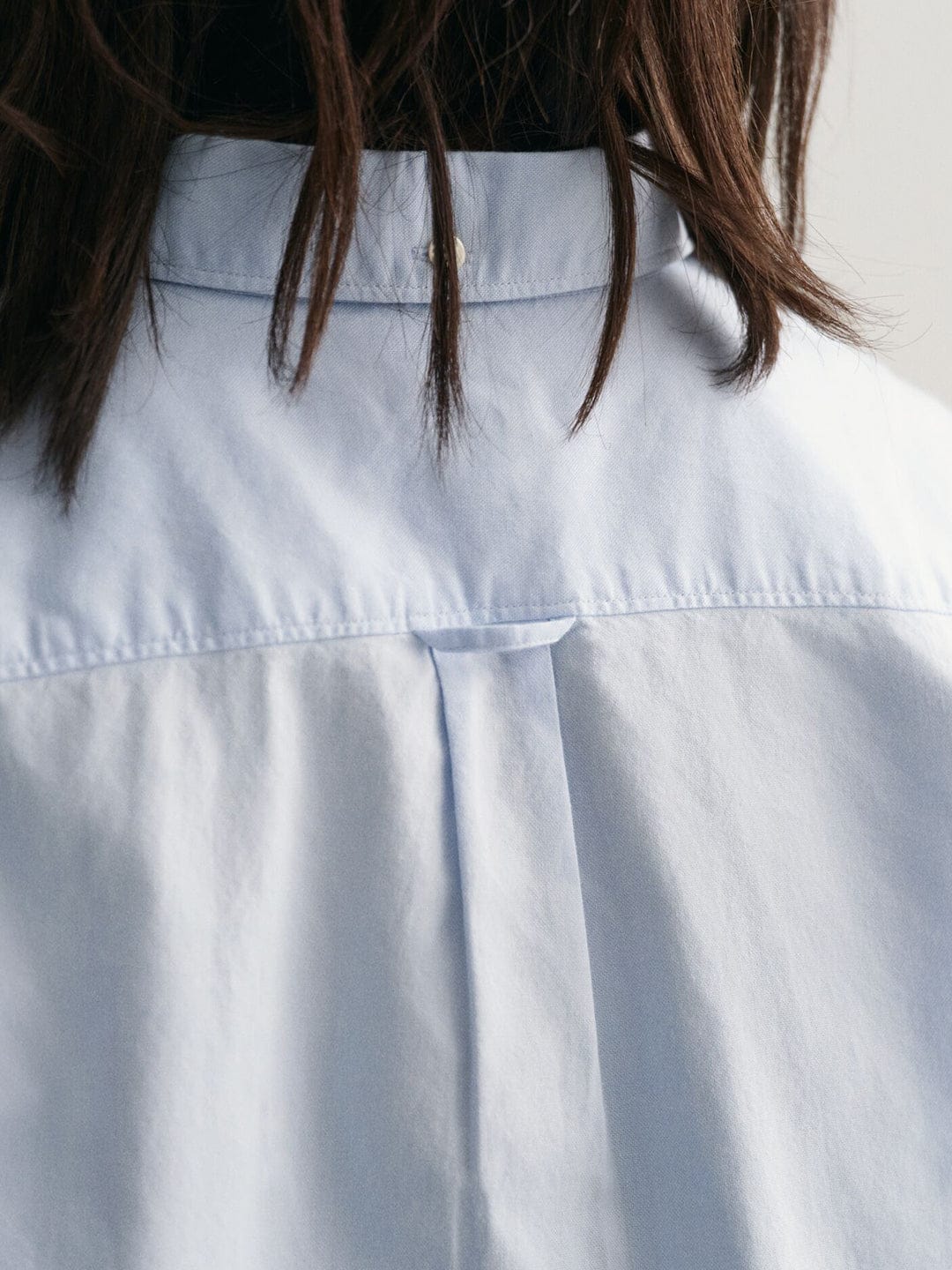 Gant Kids Blue Striped Collar Shirt