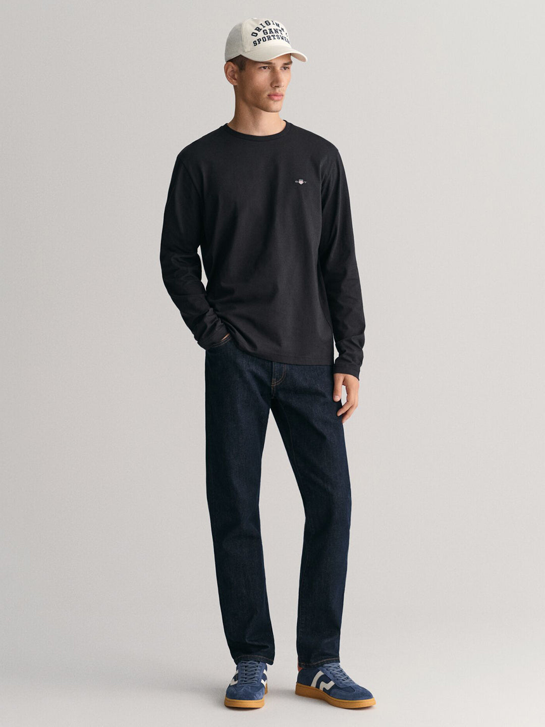 Gant Men Blue Slim Fit Washed Jeans