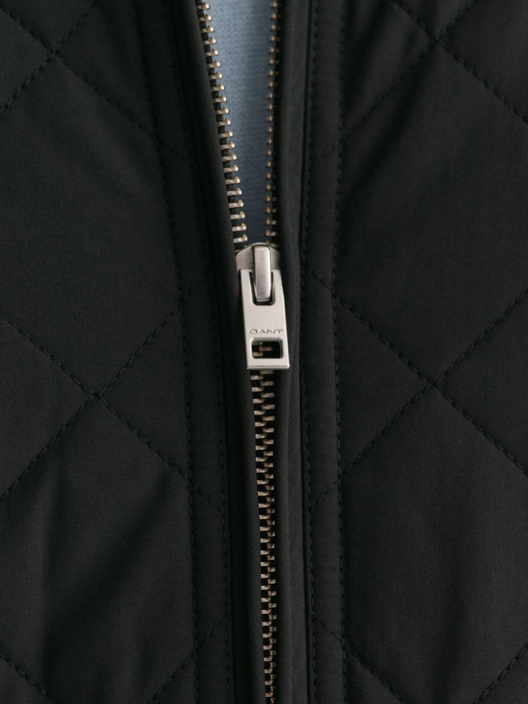 Gant Men Black Solid Collar Jacket