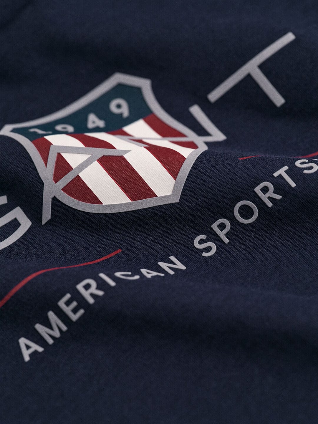 Gant Kids Blue Graphic Round Neck Tshirt