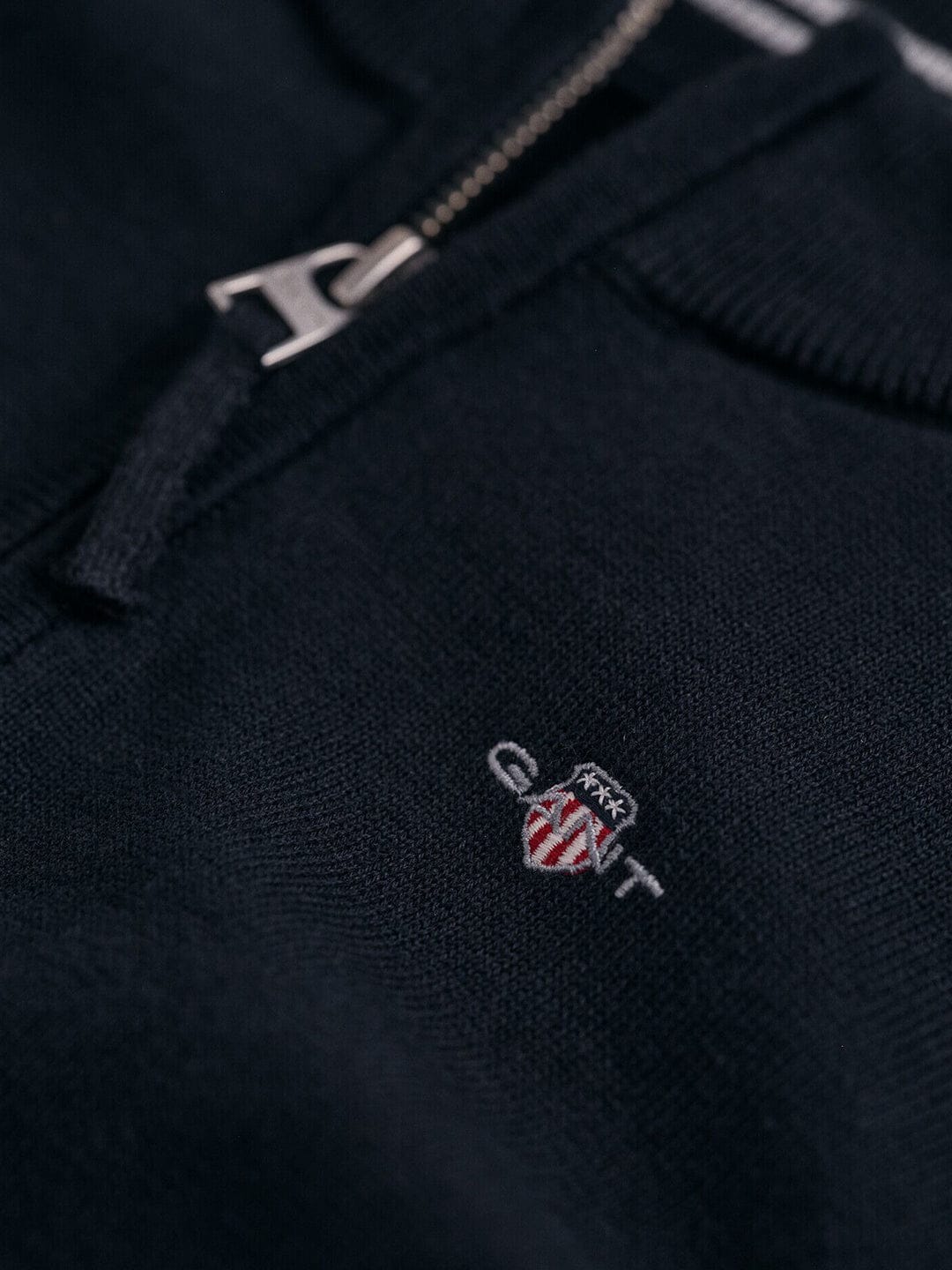 Gant Kids Blue Solid Round Neck Sweatshirt