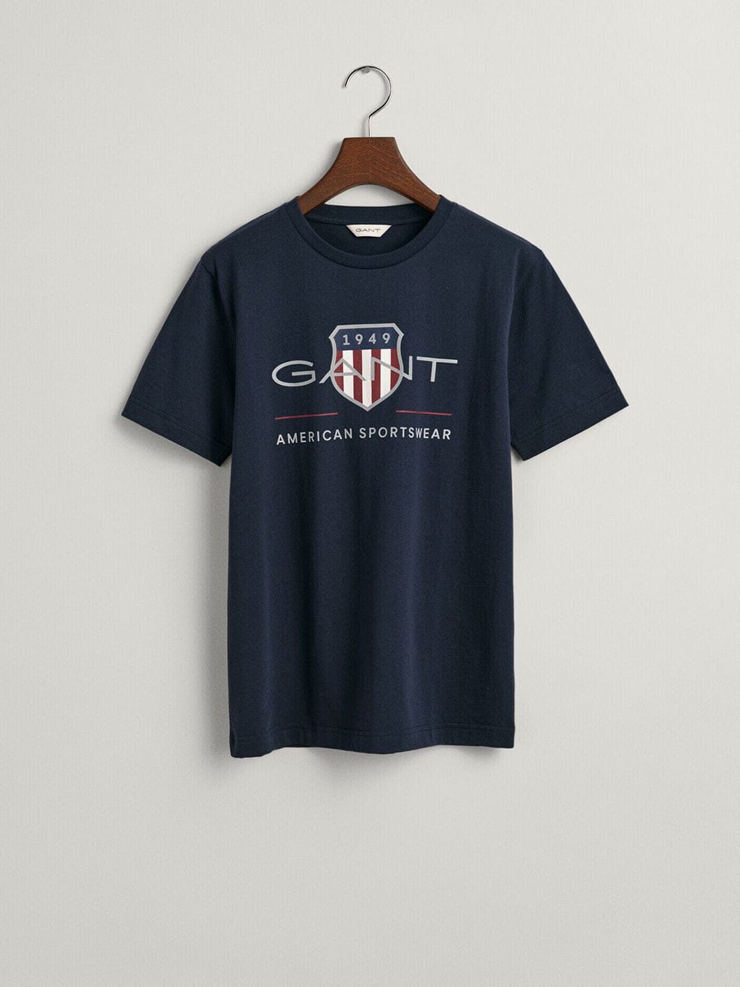 Gant Boys Blue Graphic Round Neck Tshirt