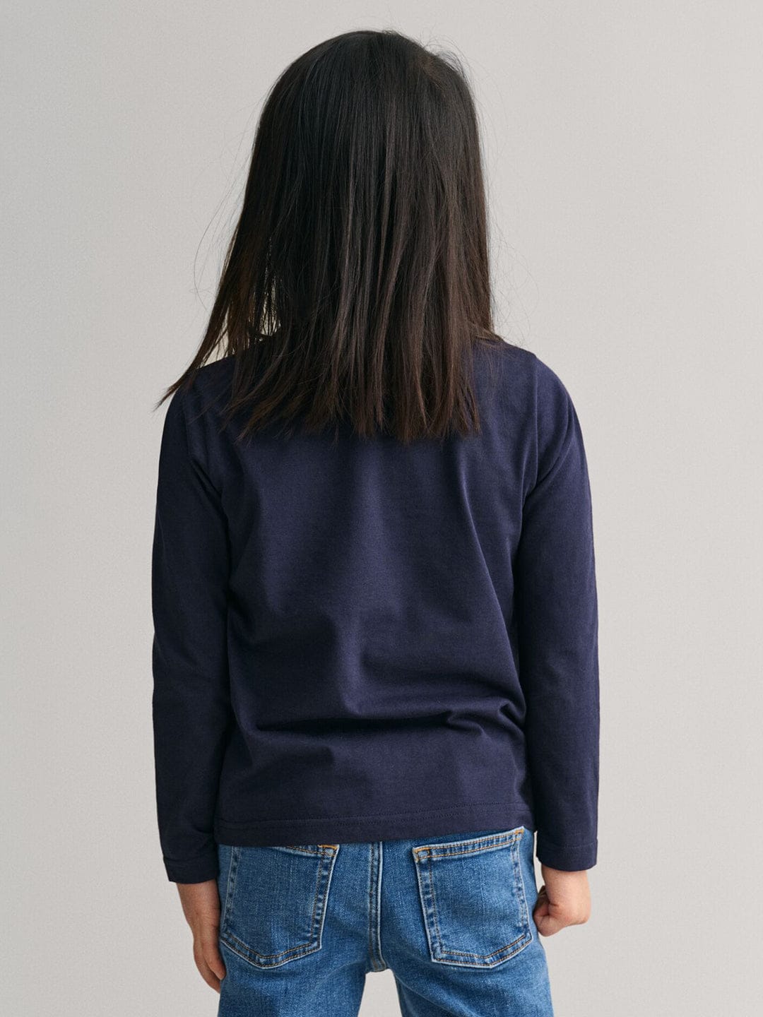 Gant Kids Blue Graphic Round Neck Tshirt