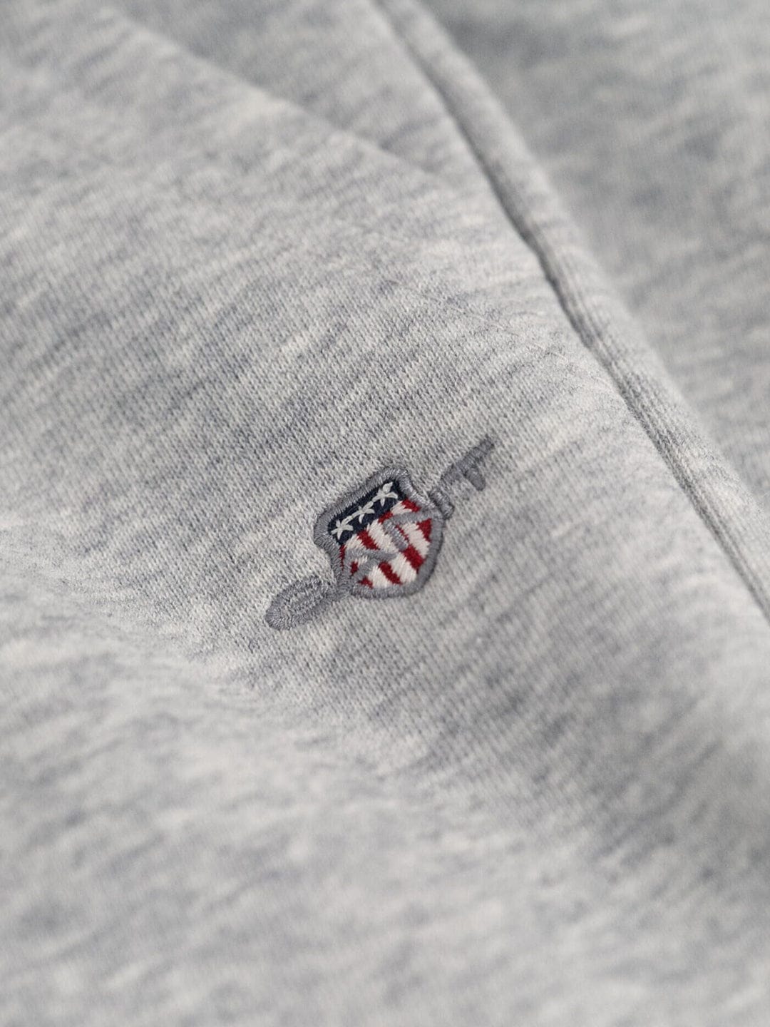 Gant Boys Grey Regular Fit Solid Sweatpant