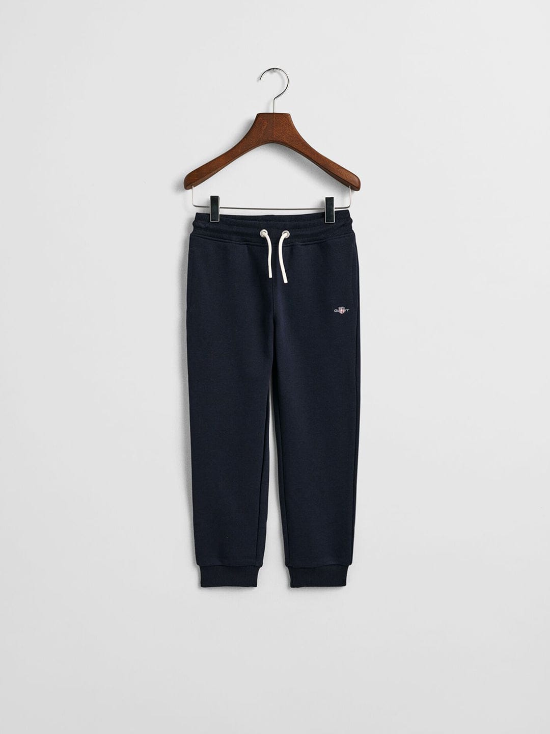 Gant Boys Blue Regular Fit Solid Sweatpant