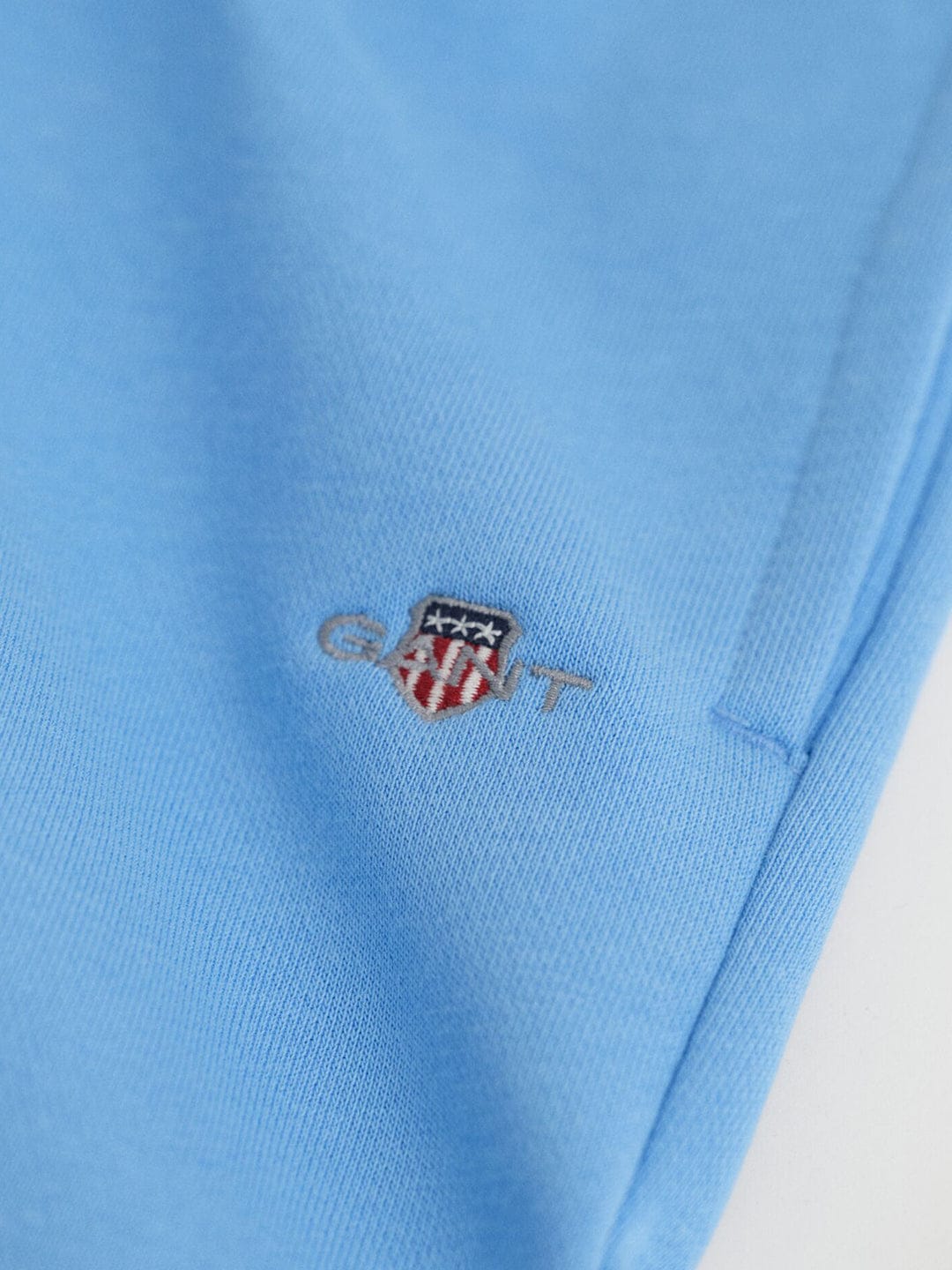 Gant Boys Blue Regular Fit Solid Sweatpant